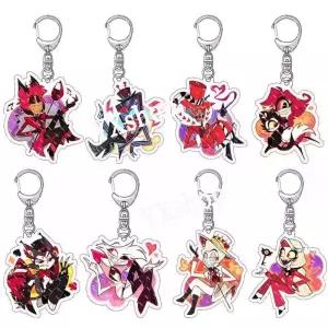  해즈빈호텔 헬루바보스 키링 굿즈 아크릴 열쇠고리 81종