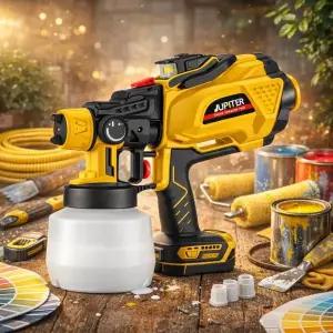 주피터 충전 스프레이건 JSG-20P 페인트 분사기 후끼 도색 본체만 디월트 호환