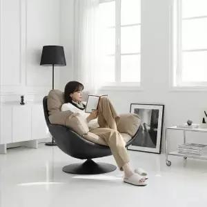 지엠퍼니처 루모라 1인 회전 소파 안락의자 라운지체어