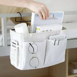 패브릭 배드포켓 첨대 사이드 수납걸이(특가)