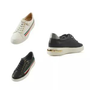 바이네르 편한 여성컴포트단화 070A 블랙,화이트 택일 3CM 384273