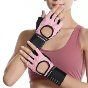 손목보호 여성 메쉬 헬스장갑(M) 쿠션 싸이클반장갑