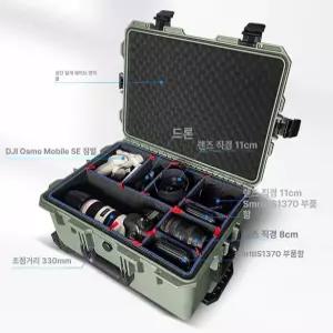 이동식 컨트롤 방수 하드케이스 카메라 트롤리 캐리어 몽땅 플라스틱 보호 미러리스 가방