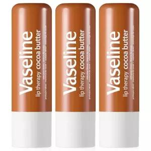 바세린 립 테라피 케어 스틱 4.8g X 3개 코코아버터 립밤