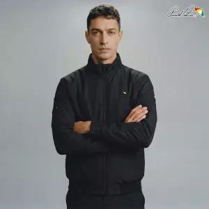 아놀드파마 프리미엄 베이직 솔리드 패딩 자켓 블랙