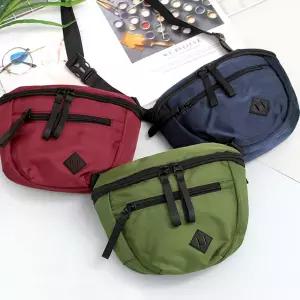 BM_JY211 캐주얼 힙색스포츠 레저용허리가방 색백 스보조 자전거 등산 크로스쌕 웨이스트