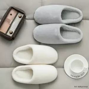 슬리퍼 방한화 발 털신발 여성 털신 털 털단화 밍크화