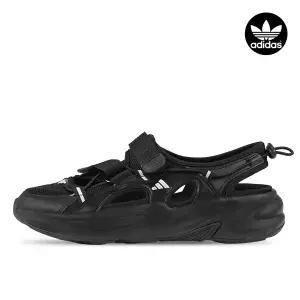 아디다스 오즈웨이브 샌들 코어 블랙 실버 메탈릭 JS4582