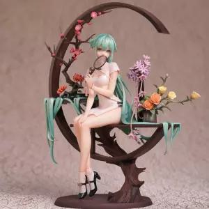 미쿠 사노와복 눈송이나비 피규어 인형 모델