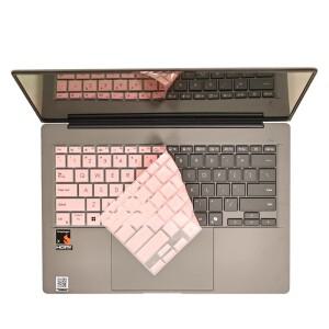 호환 에이수스Zenbook A14 OLED 2025 UX3407 QA 인치용 얇은 TPU 실리콘 노트북 키보드 스킨 커버 보호대