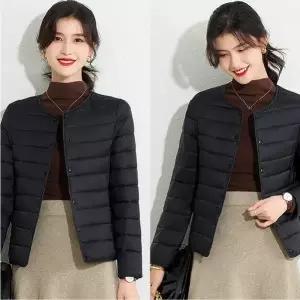 [이거찜] 여성 경량 370g 이너 패딩 자켓 초경량 겨울 숏패딩 데일리 아우터