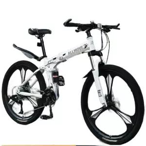 접이식 24인치 자전거 오프로드 자전거 충격 경량 출퇴근 폴딩 가변속도 접는 변속 흡수