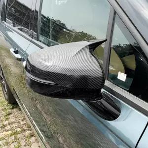 4세대 카니발 KA4 호환 뿔 사이드미러 커버 뿔미러 카본 튜닝 용품