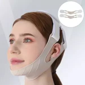 브이밴드리프팅 브이라인 실리콘밴드 얼굴리프팅테이프 이중턱 작은얼굴 입벌림방지밴드 턱마사지기