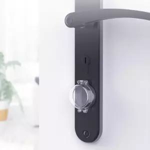 문잠금 장치 닫힘방지 안전장치 도어 보호장치 문고리 잠금 문닫힘방지 창 문고리 도어 손끼임방지 장치