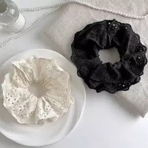 헤어밴드 펀칭 레이스 빅사이즈 스크런치 펀칭 빅사이즈 스크런치