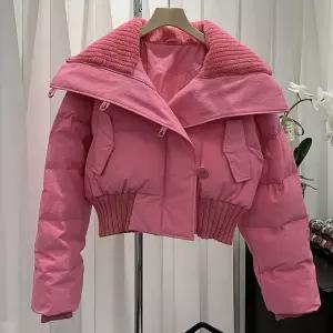 여자 오버핏 아우터 카라 숏패딩 겨울 점퍼 점퍼 여자 간절기 코디 아우터 여성 데일리 카라 오버핏 숏