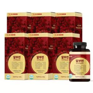 더건강드림 면역 활력 알부민 프리미엄 골드플러스 밀크씨슬 프로폴리스 갱년기 영양제 120정 6박스