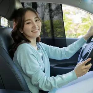 착붙는 자석형햇빛가리개 차박커튼 차햇빛가리개 승용차가림막