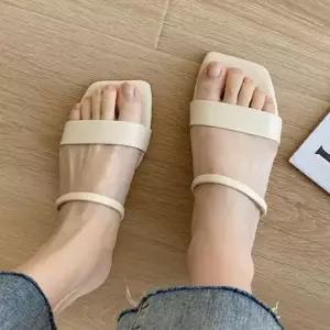 여성 2컬러 미니멀 여성슬리퍼 투라인 데일리 네추럴 슬리퍼 패션슬리퍼