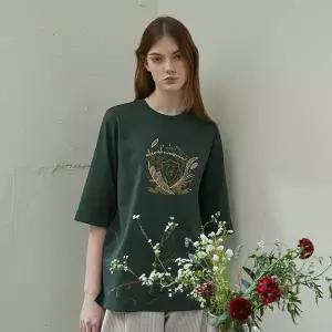 [마르조][1종]자수아트 티블라우스_QBSFB007