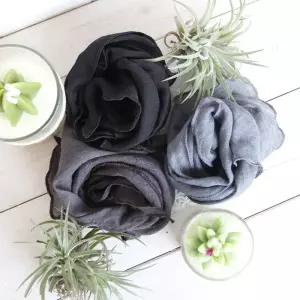 모노톤 삼각 쁘띠 스카프(5colors)