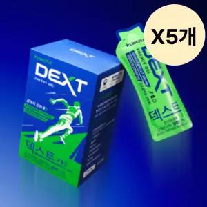 링티 덱스트 에너지젤 운동 스틱 청사과맛 10포 X5개
