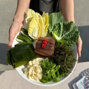 포항 구룡포 햇과메기 10미 20쪽 손질 꽁치 청어 단품 야채세트