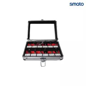 스마토 트리머날세트SM TB612 12PCS 나무드릴날 홈파기 목재홈파기날