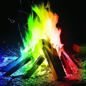 오로라 불꽃 놀이 불멍가루 30g 캠프파이어 캠핑