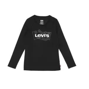 [백화점 정품] 25FW 리바이스 키즈 홀스배트윙긴팔티 V253TS376PBK