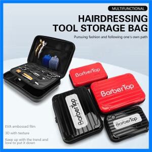 휴대용 헤어 가위 케이스 가방 방수 비 변형 이발사 미용 메이크업 상자 충격 방지 트리머 스타일링 도구