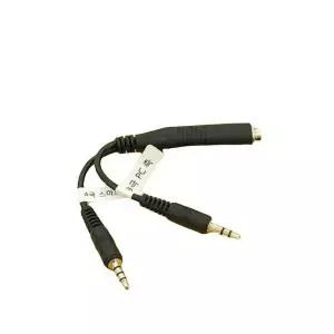 마이크 574YJI84 변환 젠더 Y형 2극 6.3 6.5 F 3극 PC 측 4극