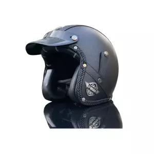 오토바이 할리 오픈페이스헬멧 하프 클래식 빈티지 바이크