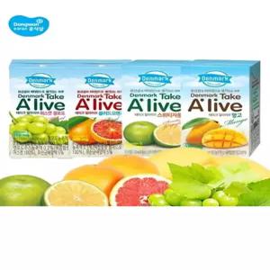 테이크얼라이브 120ml 4종 48개, 스위티자몽, 망고, 청포도, 블러드오렌지