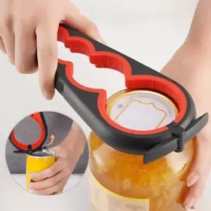 (이벤트) 4IN1 다용도 멀티 만능 병뚜껑오프너 세트 병따개 캔따개 병뚜껑따개 맥주병