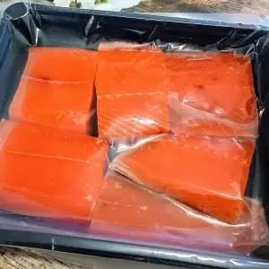 국내산 횟감용 손질 연어필렛 500g