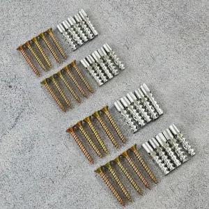 콘크리트 금속 칼블럭 앙카 탄소강 나사세트 10P 벽체 고정 피스