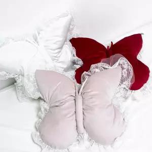 디자인 쇼파 대형 예쁜 등 쿠션 등받이 소파 나비 인테리어 소품 카페 의자