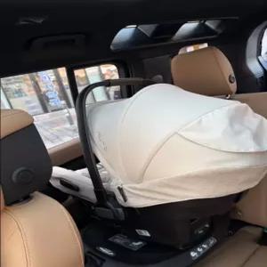 뉴나 피파넥스트 아이사이즈 아이소픽스 신생아 바구니 카시트, (비스코티)