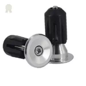 자전거 오토바이 핸들바 끝 마감 캡 엔드 플러그 그립 보호 알루미늄 금속 안전