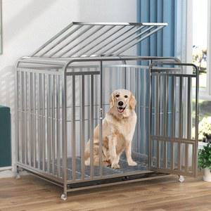 대형견 철망 격리 중형 애견펜스 크롬 호두 실내 중형견 철장 고양이철장