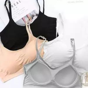 노와이어 브라 부드러운 데일리 스포츠브라 심리스 브라 이너웨어 모달 편안한 필라테스 여성 요가 속옷