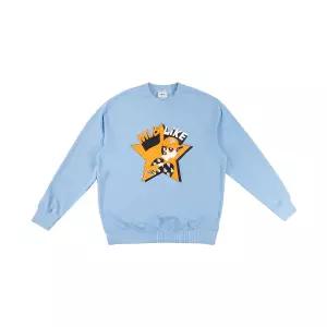 MLB 공용 라이크 카툰 오버핏 맨투맨  3AMTL0231-07SBL