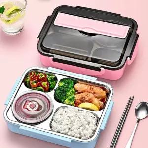 픽유아 11번가 직장인 식판 도시락통 5구 4구 3구 물통 수저세트 스텐 전자레