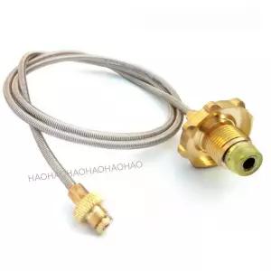 LPG 가스통 연결 캠핑 버너 스토브 전환관 호스 가스관 튜브