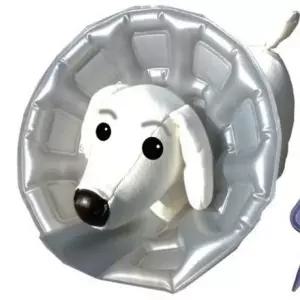 고양이 강아지 목보호대 목 넥카라 깔대기 애견 보호대 XS 튜브형