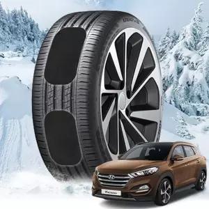 투싼 붙이는 스노우체인 스노우캐치 스노우체인 작물체인 우레탄체인