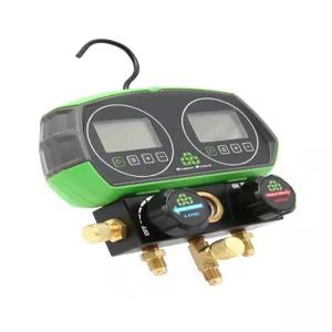 매니폴드 에어컨 디지털 싱글 이중 게이지 냉매 전자 자동차 충전 세트 벨류