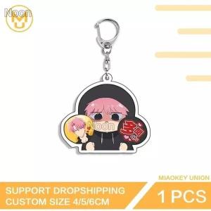 타몬군지금어느쪽굿즈 F/ACE 타몬군 귀여운 부채 아크릴 키링 굿즈